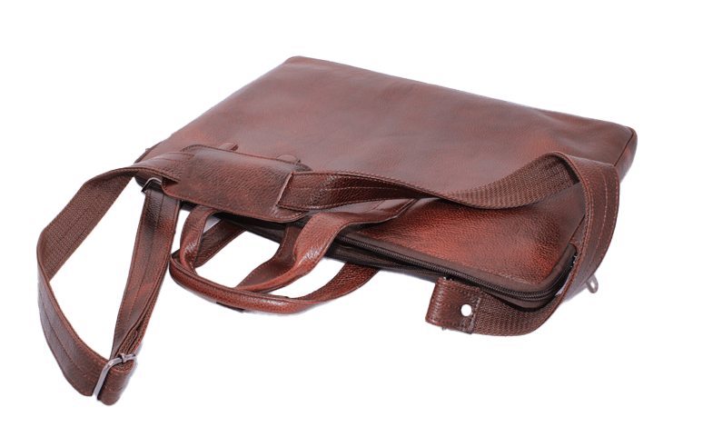 Leather laptop bag Leather sleek Laptop bag