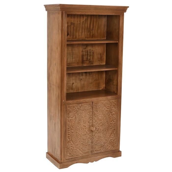 MC15-3 Book case - hand crafted artwork - IH - Furniture- Merchand Cart Book case - hand crafted artwork - IH - Furniture- Merchand Cart