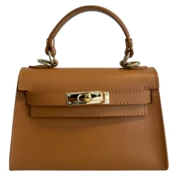 Leather colour genuine leather ladies bag