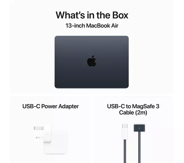 Macbook Air 13in M3 in the pack