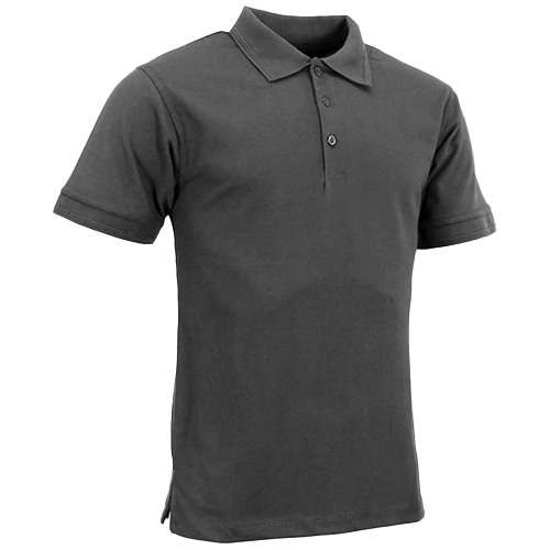 Polo-Shirt-Urban-Road-Mens-Premium-Comfort-Fit-Short-Sleeve-Plain-Charcoal-Merch-&-Cart