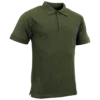 Polo-Shirt-Urban-Road-Mens-Premium-Comfort-Fit-Short-Sleeve-Plain-Military-green-Merch-&-Cart