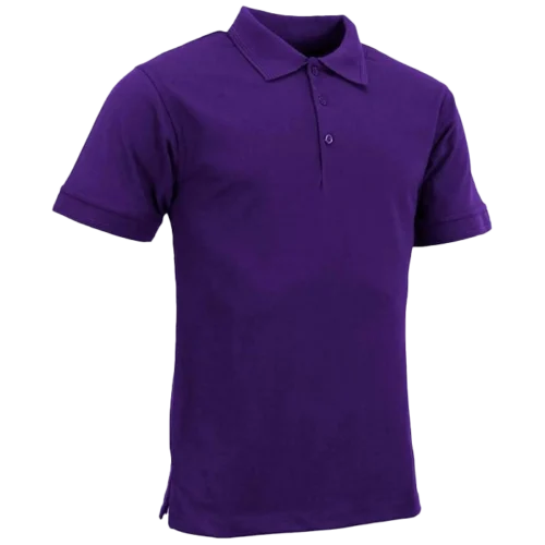 Polo-Shirt-Urban-Road-Mens-Premium-Comfort-Fit-Short-Sleeve-Plain-Purple-Merch-&-Cart