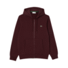 Lacoste-SH9626 – BZD- Hooded Zip-Up Sweatshirt Expresso-Merch-Onstores-Merch-&-Cart