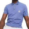 Blue BOSS Passenger Slim Fit Logo Polo Merch & Carter