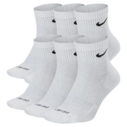 NIKE-DRI-FIT-CUSHIONED-6-PACK-CREW-SOCKS-WHITE-SX6897-100 - Official Stock UK NIKE-DRI-FIT-CUSHIONED-6-PACK-CREW-SOCKS-WHITE-SX6897-100 Nike - Buy Online UK at Merch & Carter
