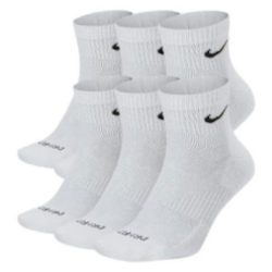 NIKE-DRI-FIT-EVERYDAY-CUSHIONED-6-PACK-ANKLE-SOCKS-SX6899-100 - Official Stock UK NIKE-DRI-FIT-EVERYDAY-CUSHIONED-6-PACK-ANKLE-SOCKS-SX6899-100 Nike - Buy Online UK at Merch & Carter