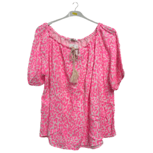 Leopard Print Cotton Top