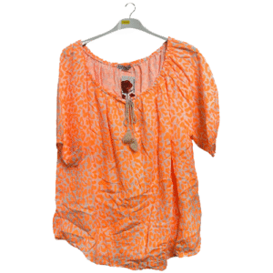 Leopard Print Cotton Top