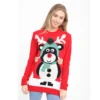 Pom Pom Festive Christmas Knitted Jumper (Copy) - Buy Online UK at Merch & Carter