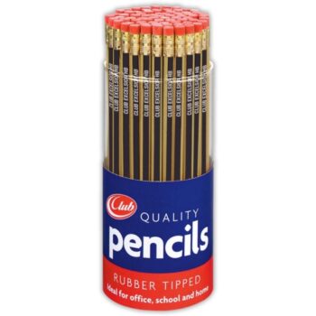 Club pencil pack of 72 from Merch & Carter