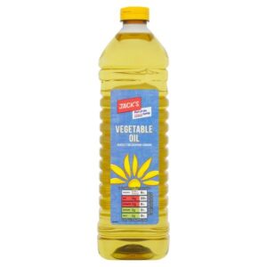 Buy at Merch & Carter, the Jacks Vegetable oil Perfect for Everyday Cooking Suitable for Vegetarians and Vegans