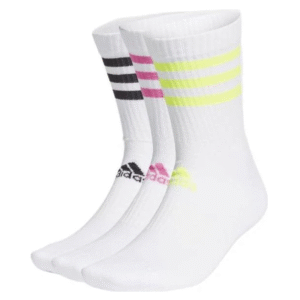 ADIDAS ADULTS ESS CUSHIONED 3 PACK CREW SOCKS