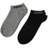 ADIDAS MENS 2 PACK SOCKS