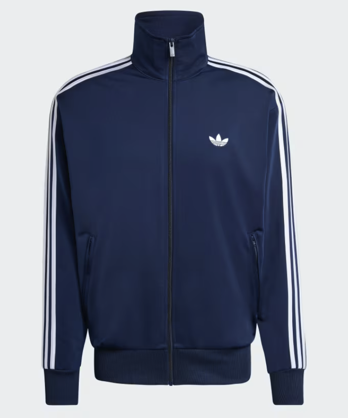ADIDAS MENS FIREBIRD TRACK TOP NAVY