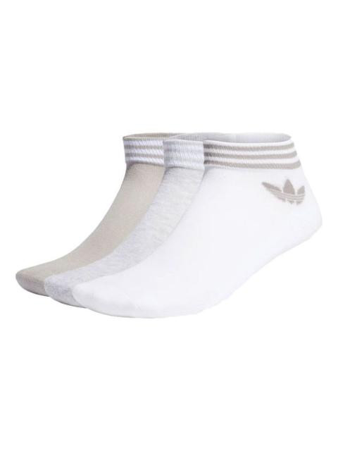 ADIDAS UNISEX 3 PACK ORIGINALS ANKLE SOCKS