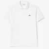 LACOSTE MENS L12.12 CLASSIC FIT POLO SHIRT WHITE