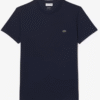 LACOSTE MENS PIMA COTTON T-SHIRT MIDNIGHT BLUE