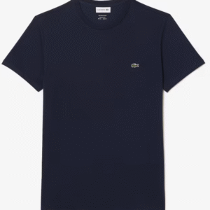 LACOSTE MENS PIMA COTTON T-SHIRT MIDNIGHT BLUE