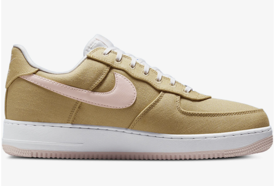 NIKE ADULTS AIR FORCE 1 TRAINER LINEN CANVAS