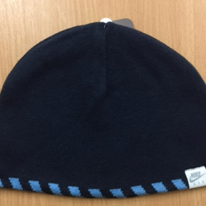 NIKE AIR WOMENS REVERSIBLE BEANIE HAT NAVY