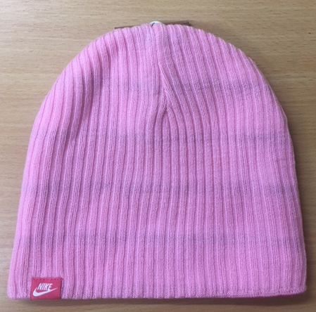 NIKE CHILDREN REVERSIBLE BEANIE HAT PINK