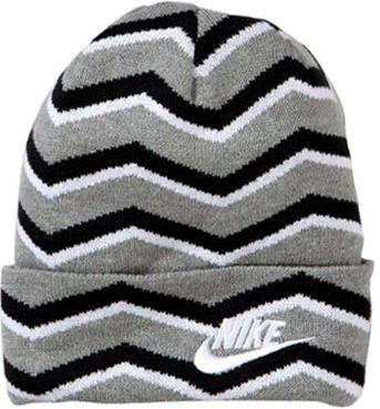 NIKE CHILDREN'S BEANIE HAT GREY