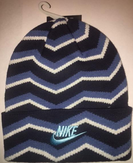 NIKE CHILDREN'S BEANIE HAT NAVY