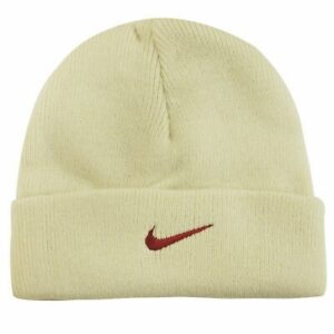 NIKE INFANTS SWOOSH BEANIE HAT CREAM