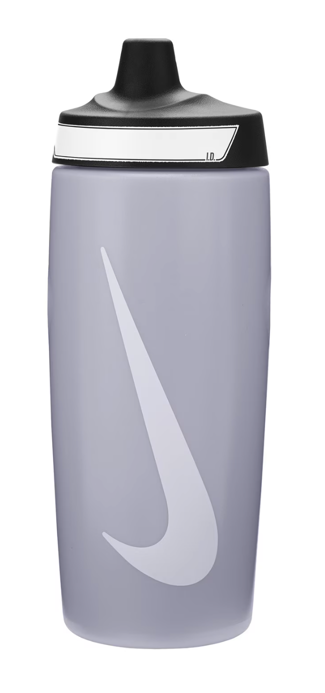 NIKE REFUEL WATER BOTTLE 18OZ WOLF GREY - Official Stock UK NIKE REFUEL WATER BOTTLE 18OZ WOLF GREY