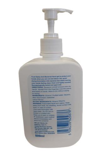 OPlus Antibacterial Hand Sanitizer Gel 500ml - Photo 2 OPlus Antibacterial Hand Sanitizer Gel 500ml