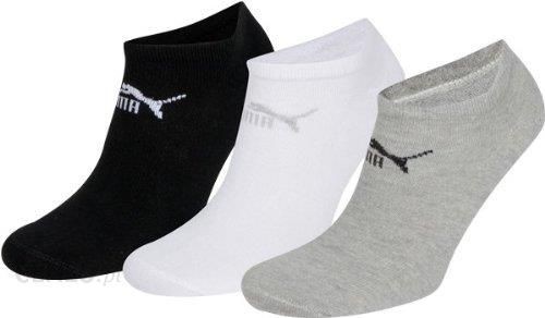 PUMA ADULTS 3 PACK TRAINER SOCKS