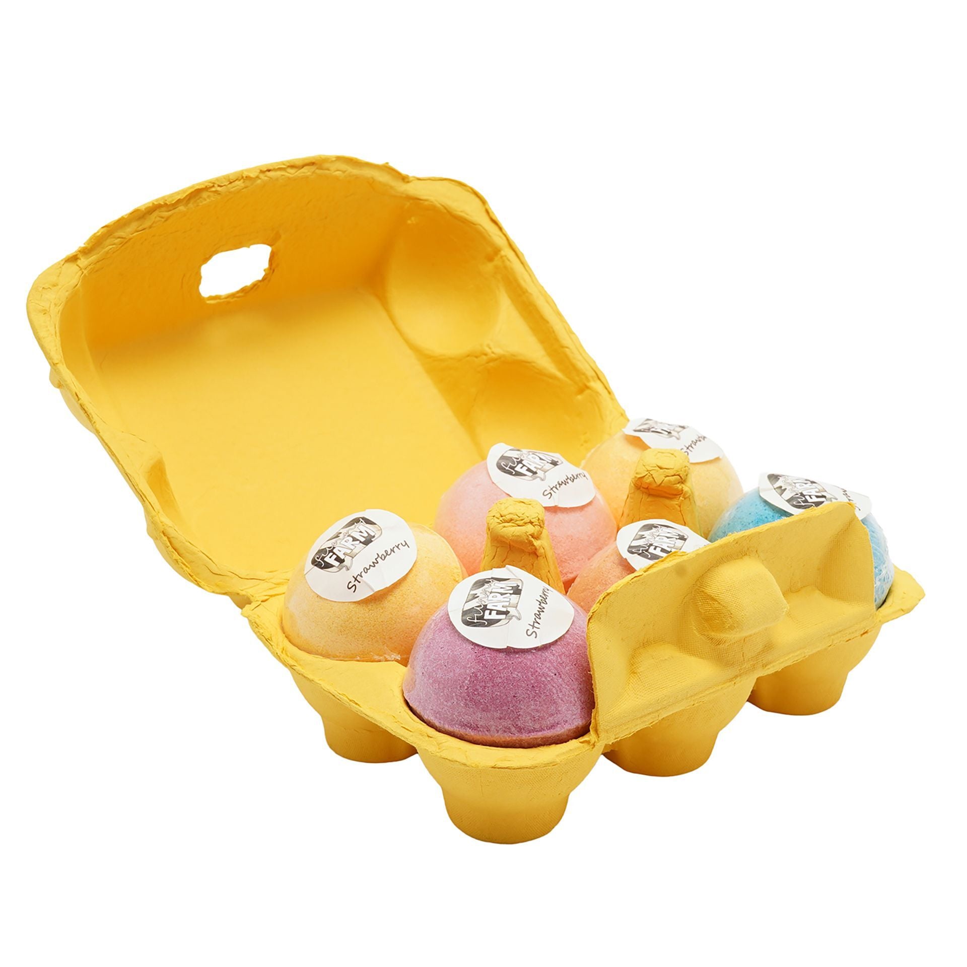 The Funny Farm Bath Fizzers in an Egg Box - "Chirpy Clean" - Photo 5 The Funny Farm Bath Fizzers in an Egg Box - "Chirpy Clean"