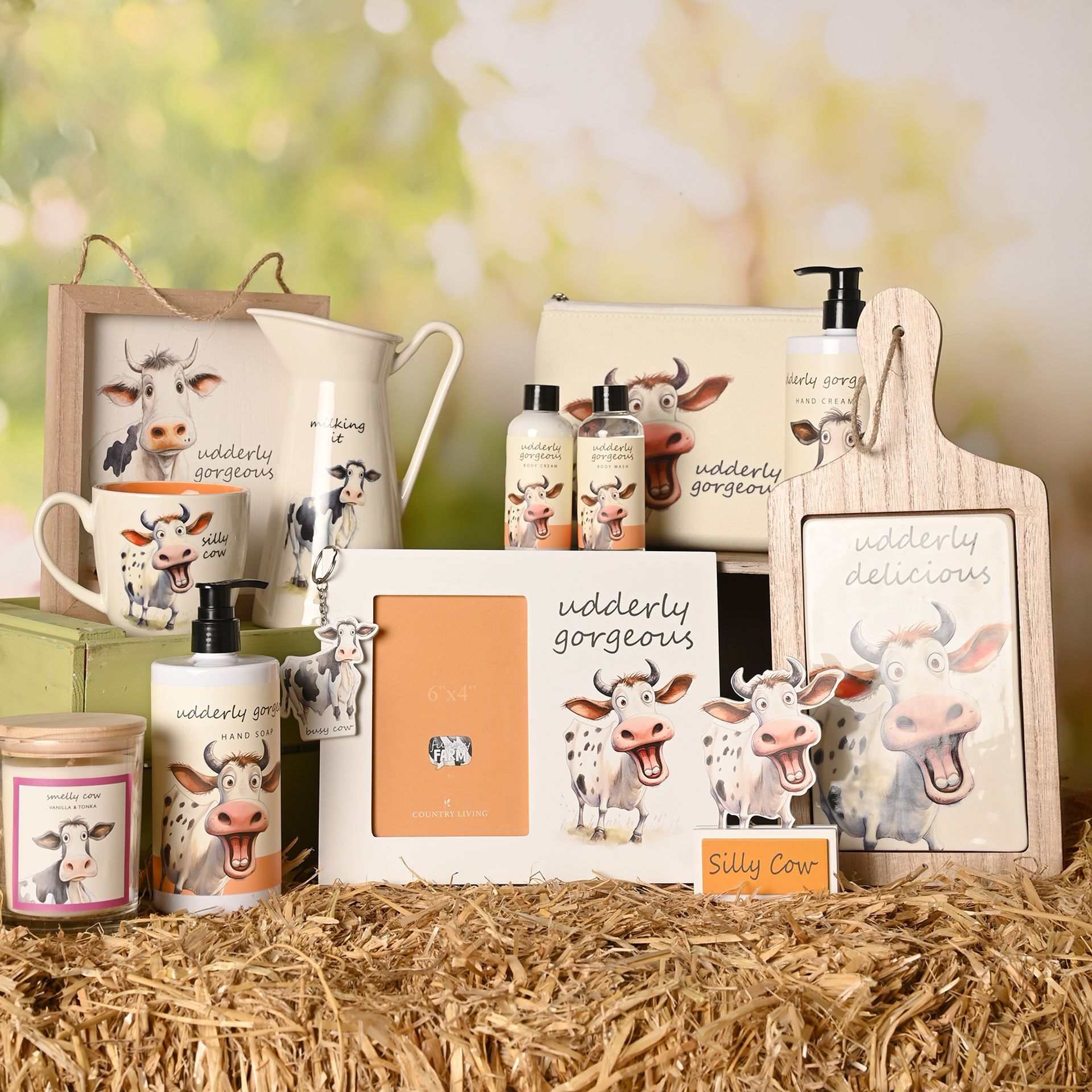 The Funny Farm Hand Soap & Hand Cream Set 500ml - "Udderly Gorgeous" - Photo 5 The Funny Farm Hand Soap & Hand Cream Set 500ml - "Udderly Gorgeous"