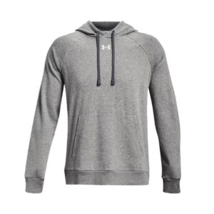 UNDER ARMOUR MENS RIVAL FLEECE OVERHEAD HOODY GREY
