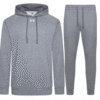 UNDER ARMOUR MENS RIVAL FLEECE TRACKSUIT GREY